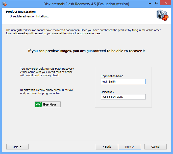 Choose Pictures to Recover