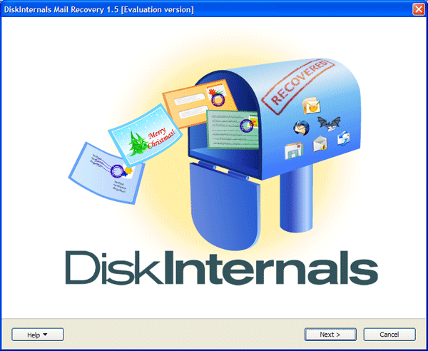 DiskInternals Mail Recovery screen shot