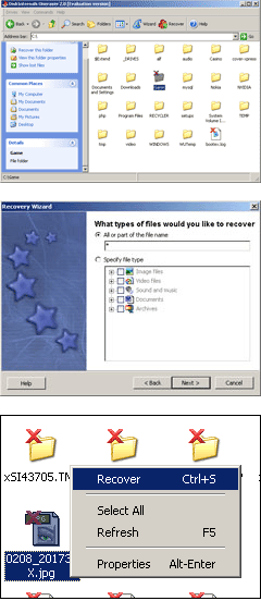 Unerase with DiskInternals