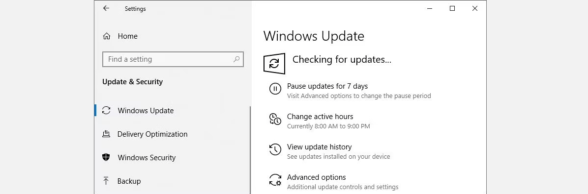 Check Windows Update