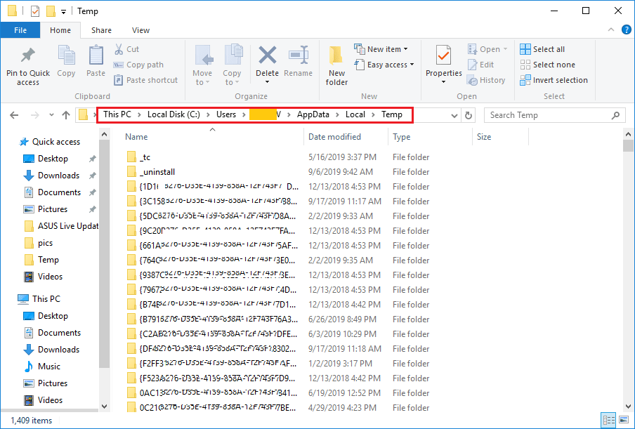 If the folder has disappeared in Windows 10 DiskInternals