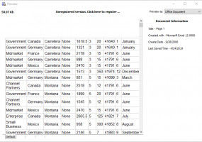 DiskInternals Excel Recovery Step 3. How to preview Excel file content