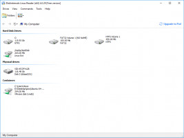 DiskInternals Linux Reader Linux Reader - select the disk