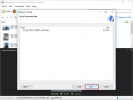 DiskInternals Linux Reader Step 3 - how to save Linux files on Windows computer