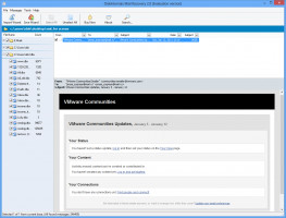DiskInternals Mail Recovery The available pre-recovery preview allows you to see messages and attachments before you decide to recover them.