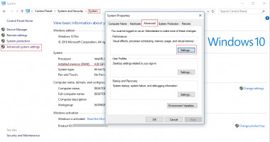 DiskInternals Uneraser™ If wsappx lead to high disk or CPU usage - add virtual memory - step 1