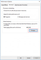 DiskInternals Uneraser™ If wsappx lead to high disk or CPU usage - add virtual memory - step 2