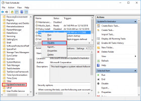 DiskInternals Partition Recovery Enter the Task Scheduler library to the Update Orchestrator folder and disable windows 10 restarting
