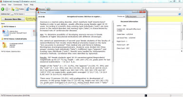 DiskInternals Uneraser™ SD card File recovery - preview the recovered texts content.
